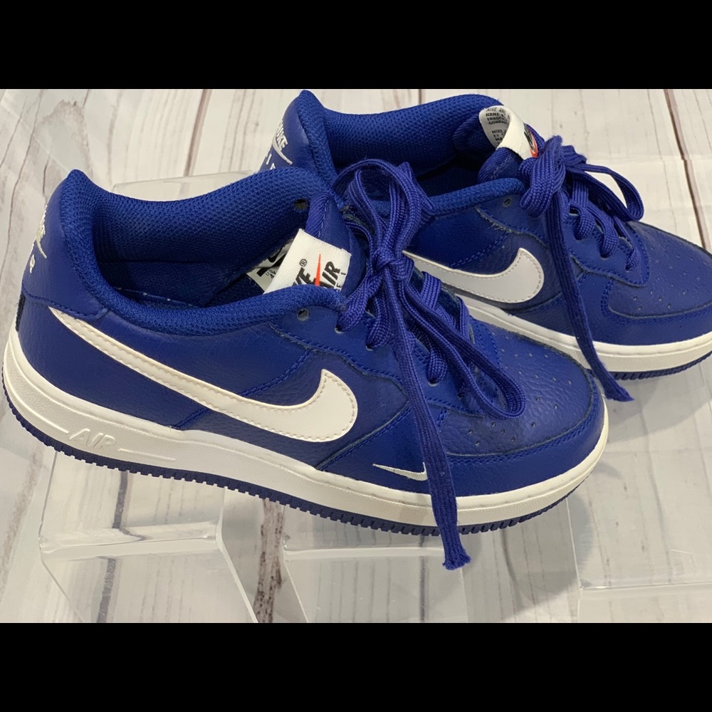 Unisex royal blue AF 1’s